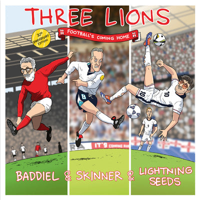 Three Lions (Football's Coming Home): 30th Anniversary Edition - Baddiel, Skinner & Lightning Seeds [CD]