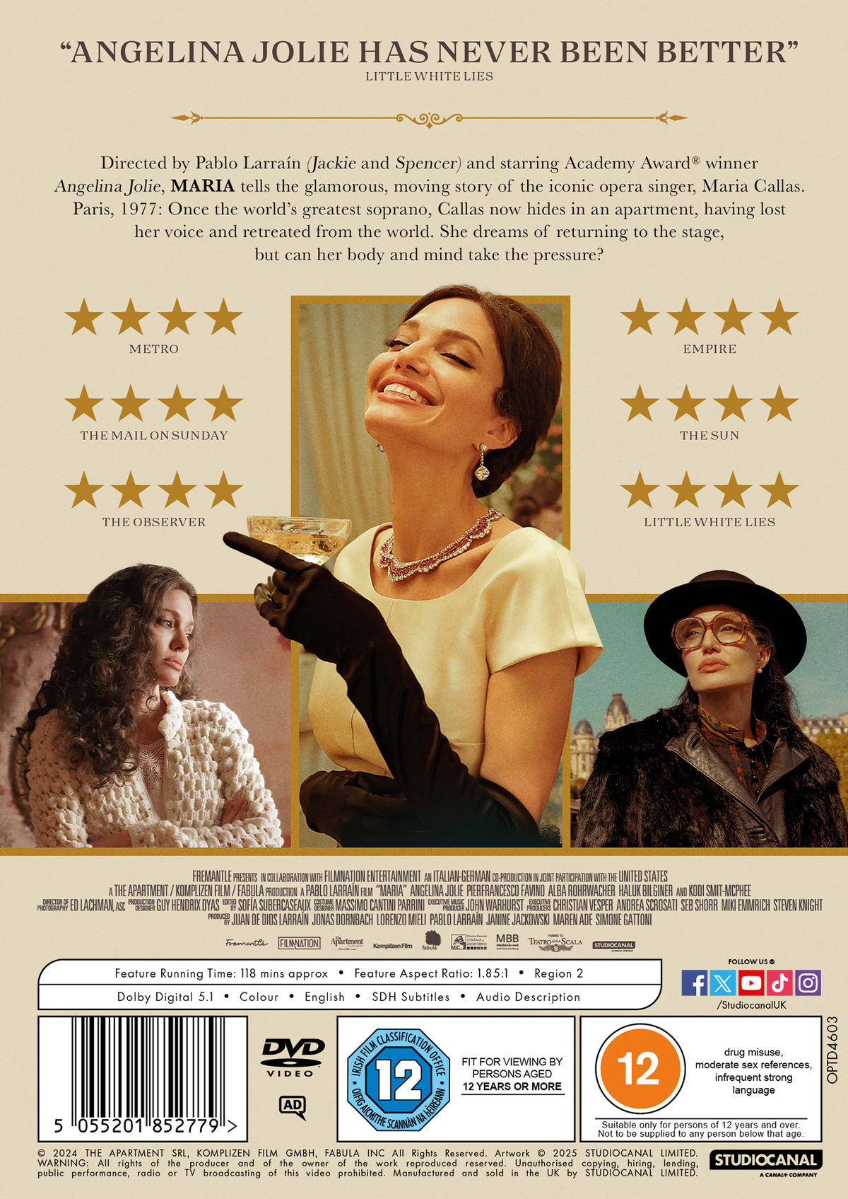 Maria - Pablo Larraín [DVD]
