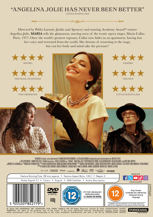 Maria - Pablo Larraín [DVD]