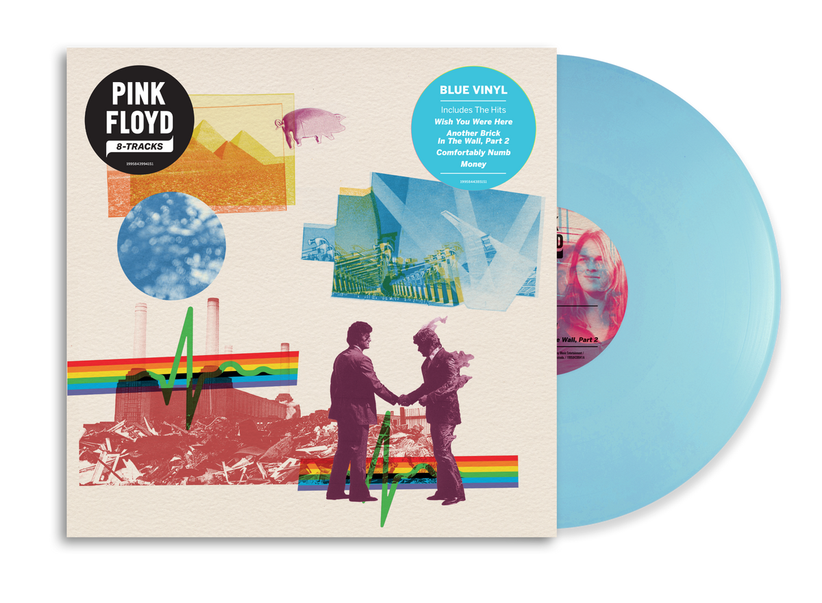 8-Tracks (Baby Blue Edition) - Pink Floyd [Colour Vinyl]