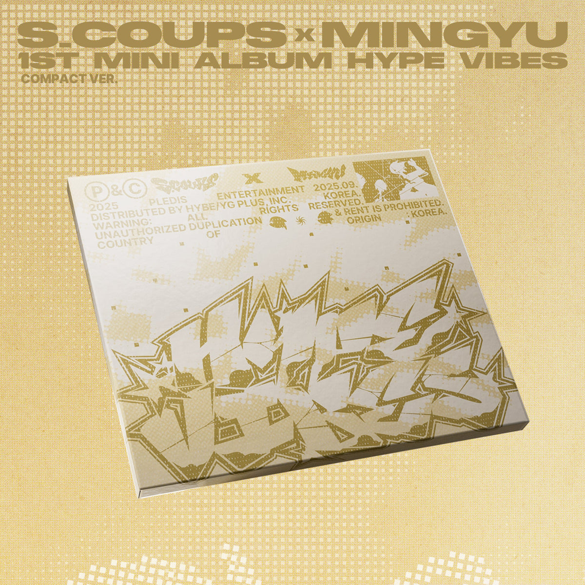 CxM 1st Mini Album ‘HYPE VIBES’ - COMPACT Ver. - CxM (SEVENTEEN) [CD]
