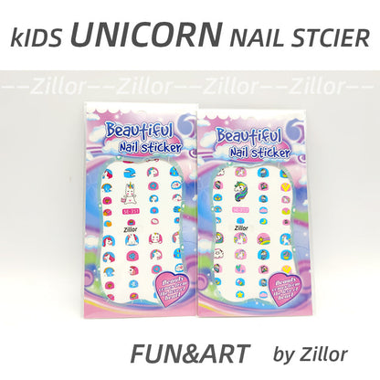 6 pieces SE Unicorn nail stickers by zillor