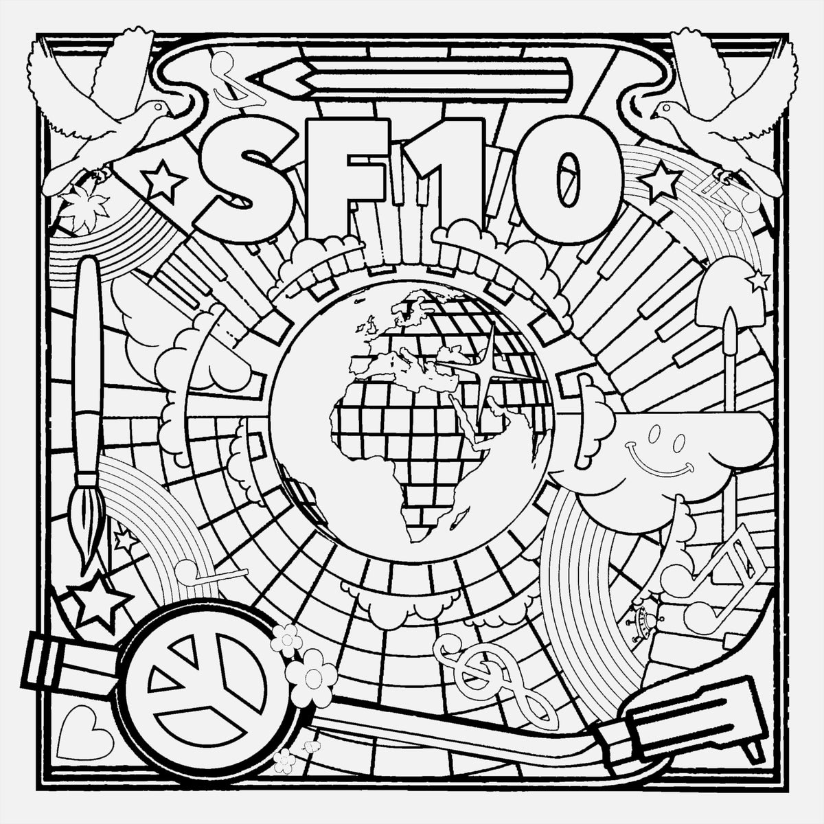 SF 10 Double Disc Vinyl Compilation Album - Various Artists [VINYL]