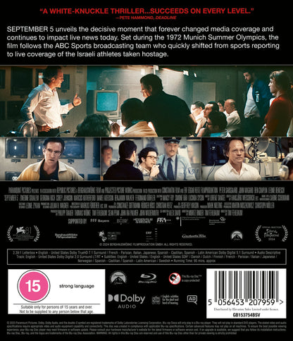 September 5 - Tim Fehlbaum [BLU-RAY]