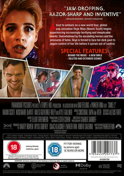 Smile 2 - Parker Finn [DVD]