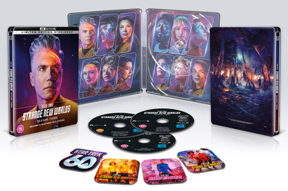 Star Trek: Strange New Worlds - Season Three (Steelbook) - Anson Mount [4K UHD]