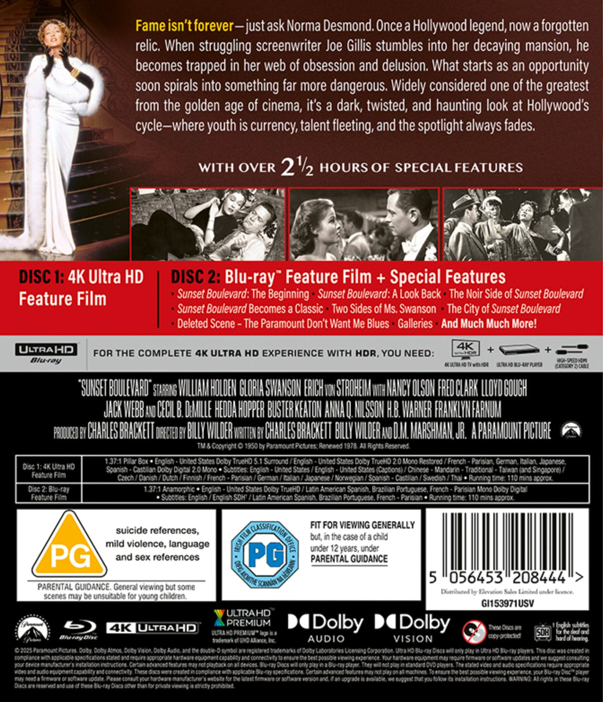Sunset Boulevard - Billy Wilder [4K UHD]