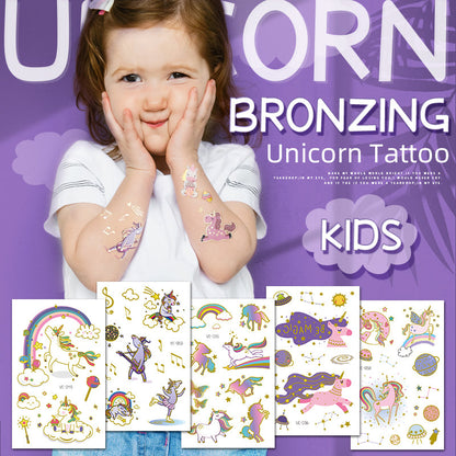20 pieces unicorn VE temporary tattoo sticker