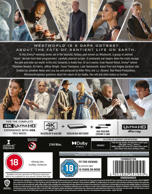 Westworld: The Complete Series - Jonathan Nolan [4K UHD]