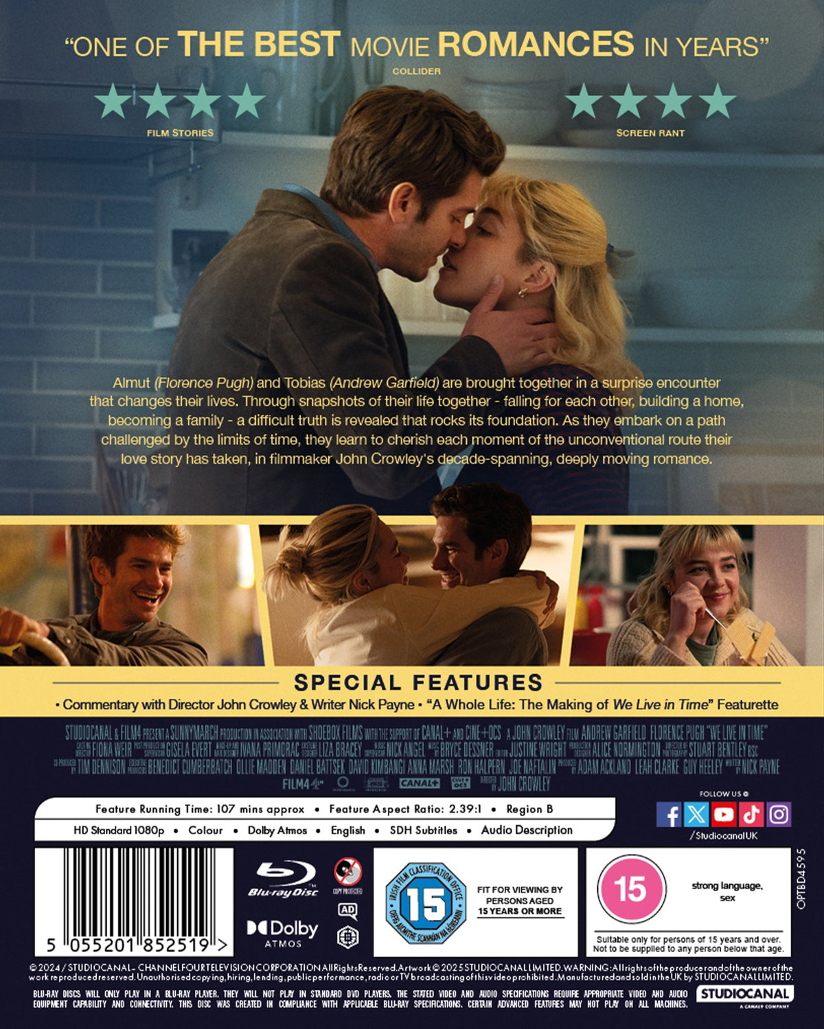 We Live in Time - John Crowley [BLU-RAY]