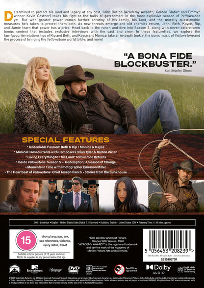 Yellowstone: Season Five - Taylor Sheridan [Boxsets]