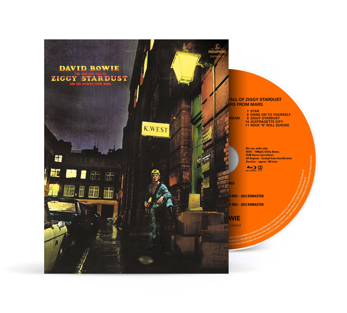 The Rise and Fall of Ziggy Stardust and the Spiders from Mars - David Bowie [BLU-RAY]