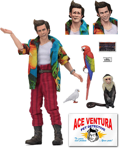 Ace Ventura Pet Detective 8 Inch Action Figure Clothed Series - Ace Ventura