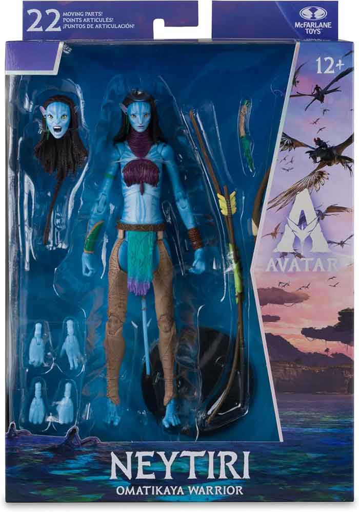 Avatar Fire and Ash 7 Inch Action Figure Exclusive - Neytiri Omatikaya Warrior #02