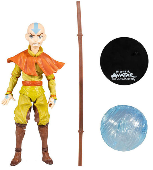 Avatar The Last Airbender 7 Inch Action Figure Wave 1 - Aang (Shelf Wear Packaging)
