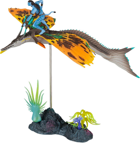Avatar The Way Of Water Playset World Of Pandora - Jake Sully & Skimwing