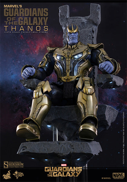 Guardians Of The Galaxy 15 Inch Action Figure Movie Masterpiece Series - Thanos Hot Toys (Shelf Wear Packaging)