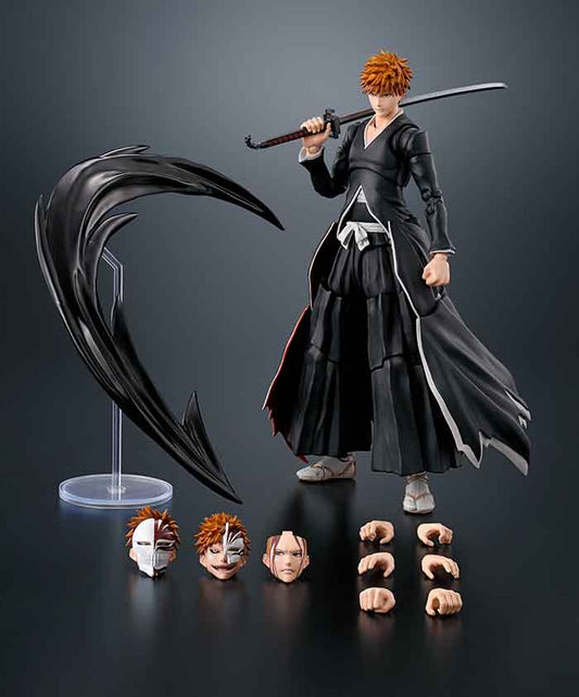 Bleach 6 Inch Action Figure S.H. Figuarts - Ichigo Kurosaki Getsugatensho