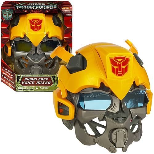 Bumblebee Voice Mixer - Transformers Movie 2 Revenge of the Fallen Helmet by Hasbro Toys (Sub-Standard Packaging)