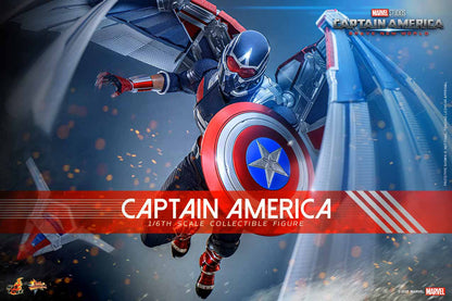 Captain America Brave New World 12 Inch Action Figure 1/6 Scale - Captain America Hot Toys 914192
