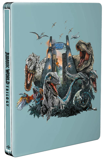 Jurassic World Trilogy (Steelbook) - Colin Trevorrow [4K UHD]