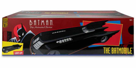 DC Direct Batman The Animated Series 7 Inch Scale Vehicle Figure Exclusive - Batmobile Gold Label (Previously Openned Sub-Stamdard Packaging)