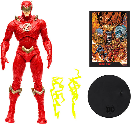 DC Direct Comic 7 Inch Action Figure The Flash Wave 2 - The Flash