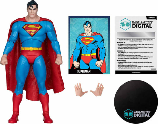 DC Direct Digital DC The Silver Age 7 Inch Action Figure - Superman