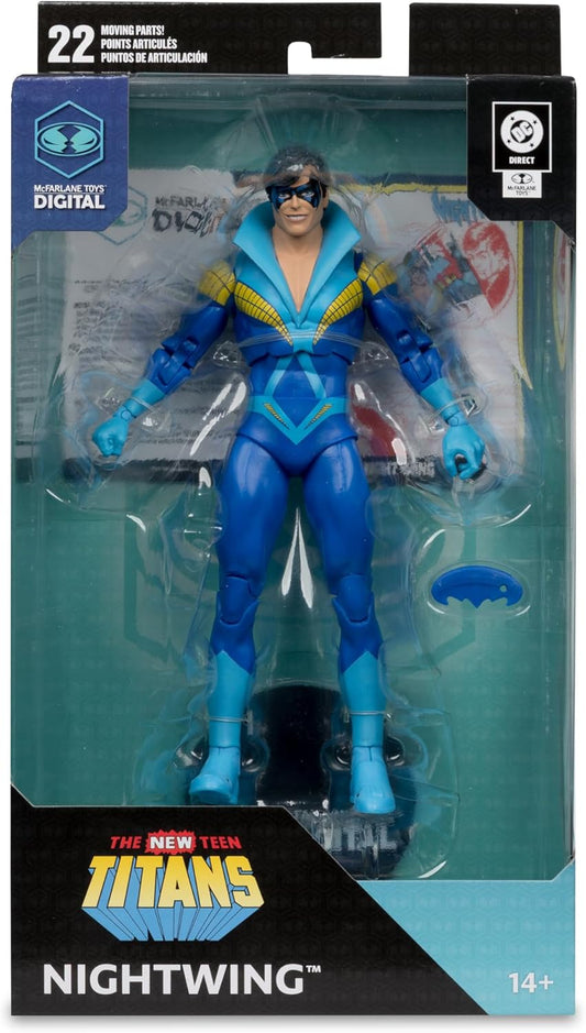 DC Direct Digital 7 Inch Action Figure Wave 5 - Nightwing (Teen Titans)