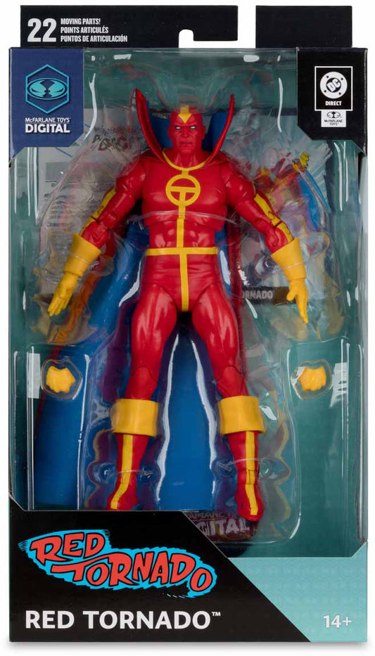 DC Direct Digital 7 Inch Action Figure Wave 6 - Red Tornado