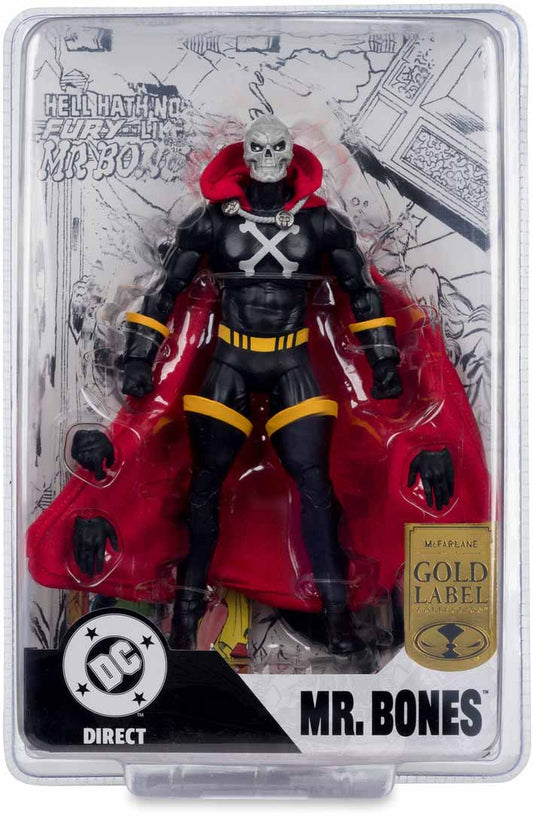 DC Direct Infinity Inc #16 7 Inch Action Figure Exclusive - Mr. Bones Gold Label