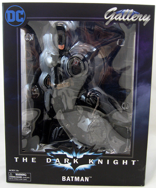 DC Gallery 9 Inch Statue Figure Batman The Dark Knight - Batman (Shelf Wear Packaging)