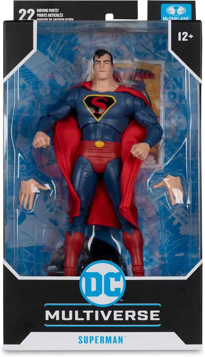DC Multiverse Classic Animation 1940 7 Inch Action Figure - Superman (Sub-Standard Packaging)
