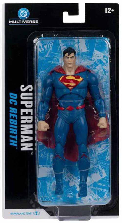 DC Multiverse DC Rebirth 7 Inch Action Figure Blister Card - Superman