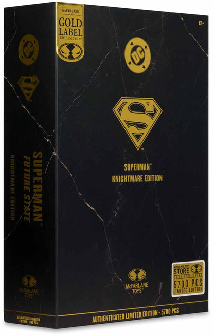 DC Multiverse Future State 7 Inch Action Figure Exclusive - Superman Knightmare Edition Gold Label