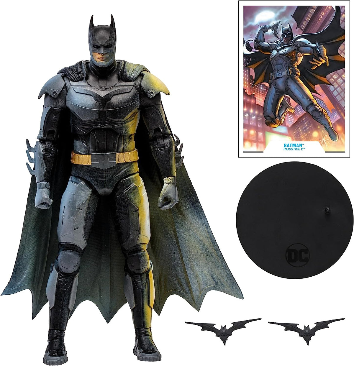 DC Multiverse Injustice 7 Inch Action Figure 3-Pack - Batman - Dr Fate -Supergirl Gold Label Exclusive