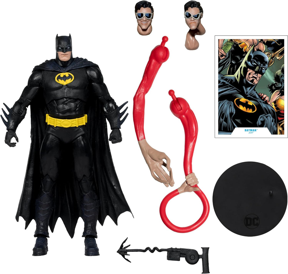 DC Multiverse JLA 7 Inch Action Figure BAF Plastic Man - Batman