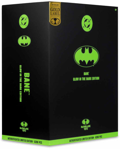 DC Multiverse 10 Inch Action Figure Megafig Exclusive - Bane (Glow in the Dark Edition) Gold Label