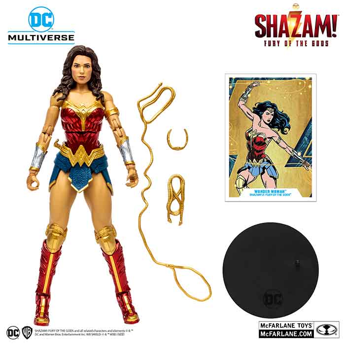 DC Multiverse Movie 7 Inch Action Figure Shazam - Wonder Woman