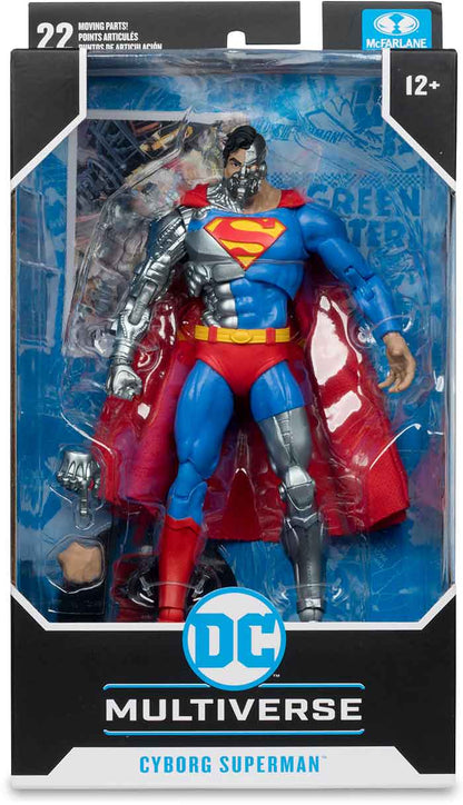 DC Multiverse Revenge Of The Green Lanterns 7 Inch Action Figure Exclusive - Cyborg Superman