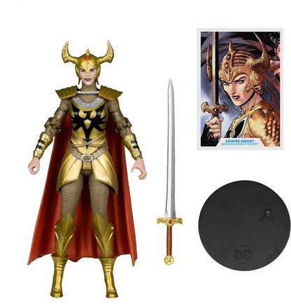 DC Multiverse Seven Soldiers Of Victory 7 Inch Action Figure Exclusive - Shining Knight Platinum