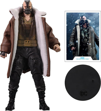DC Multiverse The Dark Knight Trilogy 7 Inch Action Figure SDCC Exclusve - Trench Coat Bane Gold Label