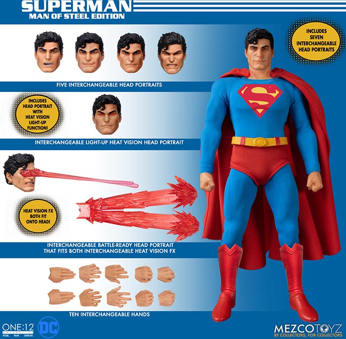 DC One-12 Collective Man Of Steel 6 Inch Action Figure - Superman
