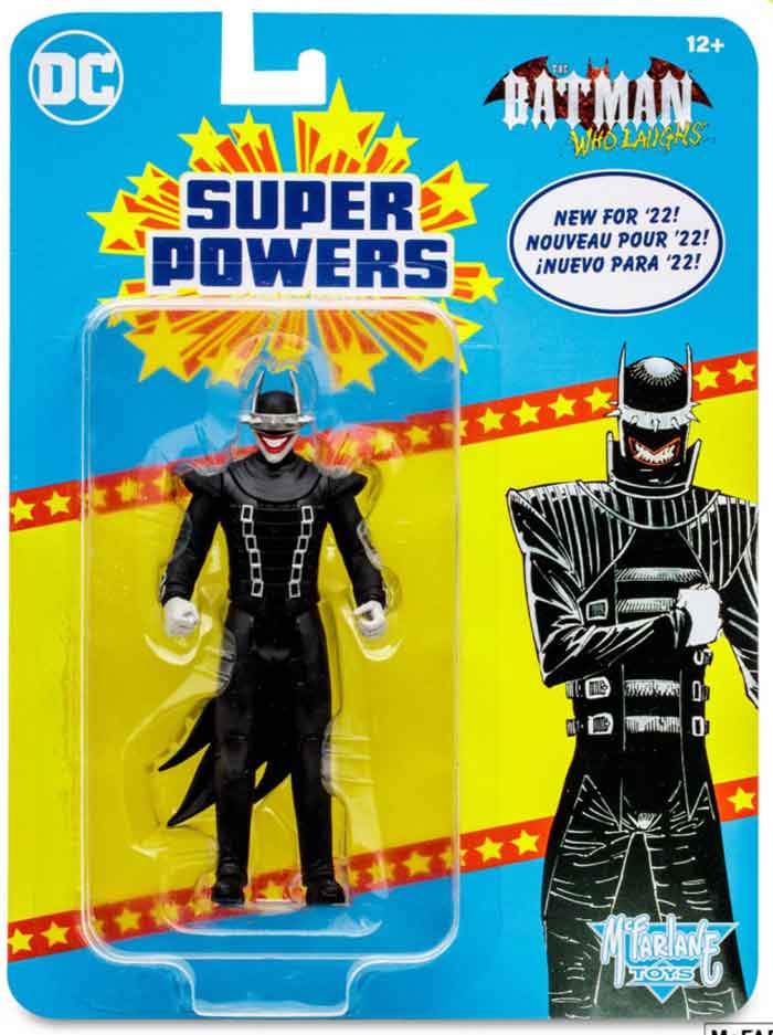DC Super Powers 4 Inch Action Figure Wave 2 - The Batman Who Laughs (Sub-Standard Packaging)