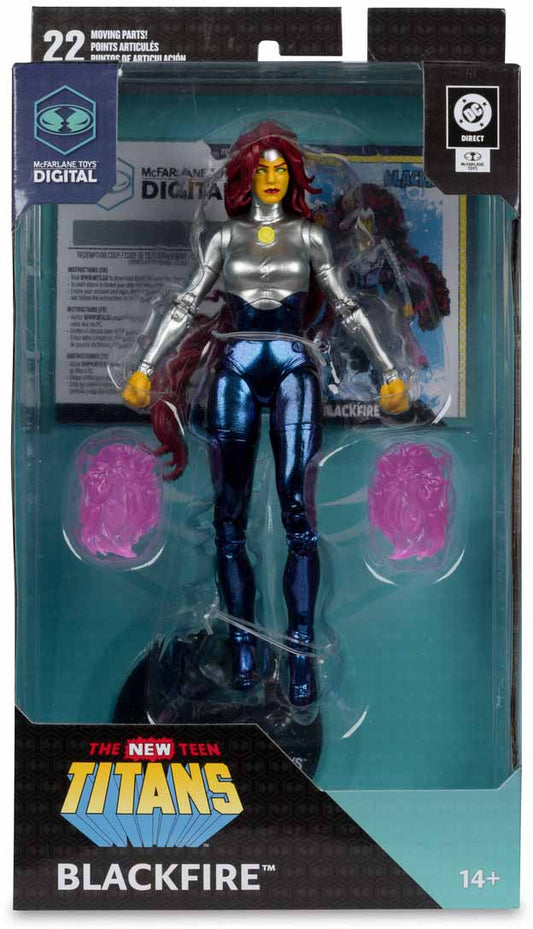 DC Direct Digital 7 Inch Action Figure Wave 6 - Blackfire