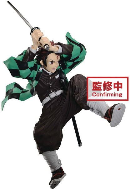 Demon Slayer Kimetsu No Yaiba 8 Inch Statue Figure Maximatic - Tanjiro Kamado