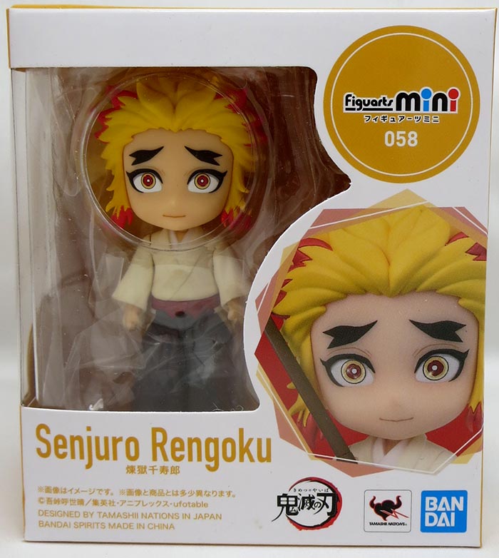 Demon Slayer Kimetsu No Yaiba Mugen Train 5 Inch Mini Figure Figuarts Mini - Senjuro Rengoku