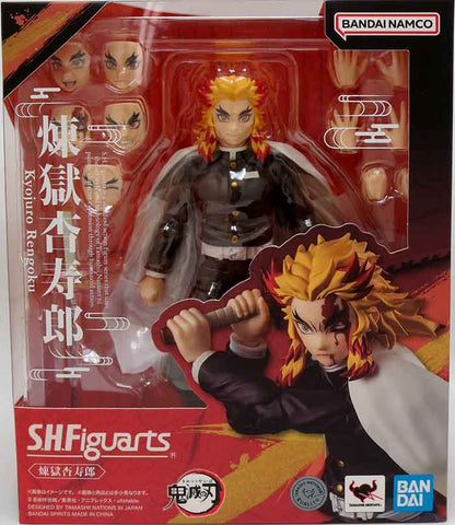 Demon Slayer Kimetsu No Yaiba 6 Inch Action Figure S.H. Figuarts - Kyojuro Rengoku