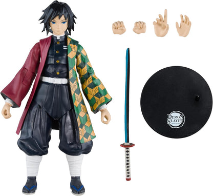 Demon Slayer Kimetsu No Yaiba 7 Inch Action Figure Wave 2 - Giyu Tomioka