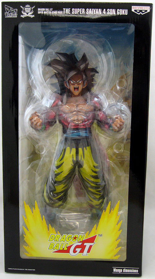 Dragonball GT 8 Inch Static Figure Manga Dimensions Series - Super Saiyan 4 Son Goku